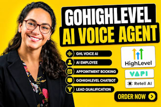 setup gohighlevel ai voice agent, ghl voice ai for appointment booking, ai agent