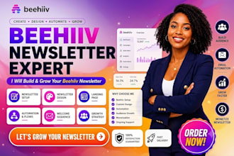 setup beehive website beehive landing page setup beehive newsletter beehiiv