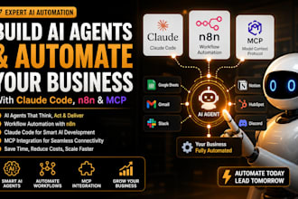 build ai agents and automate your business with claude code, n8n, and mcp