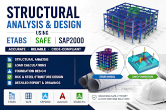 do structural analysis and design using etabs, safe, and sap2000