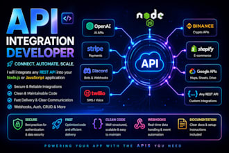 connect your app to any API quickly and securely