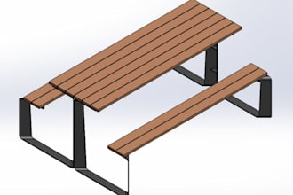 do ergonomic workstation, office setup, furniture design and cad modeling layout