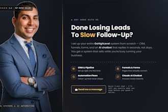 gohighlevel ghl automation claude chatbot ghl website ghl crm ghl pipeline vapi