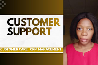provide customer service and support for your ecommerce