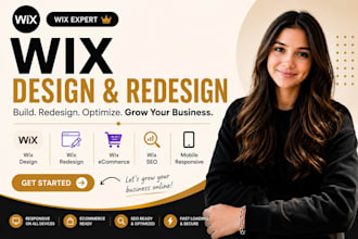 redesign wix website design build wix developer wix expert wix ecommerce wix seo