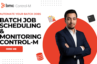 design, schedule and troubleshoot batch jobs using controlm
