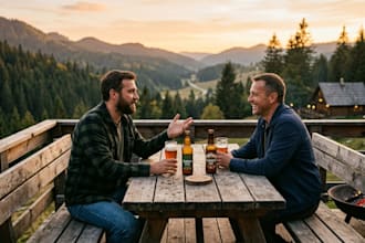 provide a private sounding board for men to blow off steam