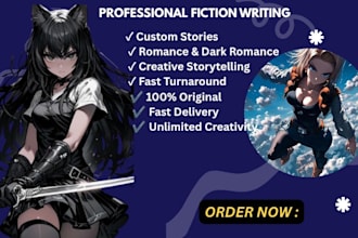 write erotic, kinky romance and catfight shortstories