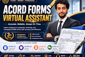 complete acord forms and cois for personal and commercial insurance