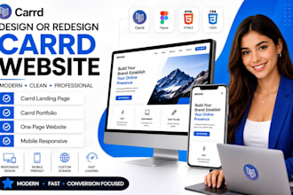 design carrd website carrd landing page carrd portfolio carrd co page website