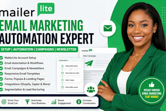 setup mailerlite email marketing automation campaign and newsletter