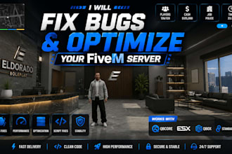 fix bugs and optimize your fivem server
