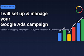 set up and manage your google ads campaign