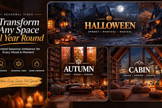 create ambient rain video, cozy room with relaxation, natural sound, ai videos