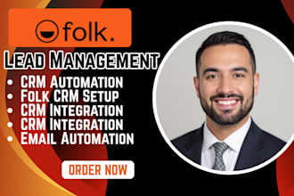 setup folk crm relationship management workflow automation