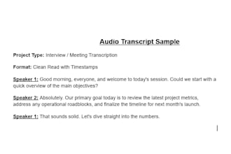 do accurate audio and video transcription