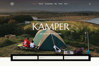 redesign wix rv park website wix campspot integration wix campground website
