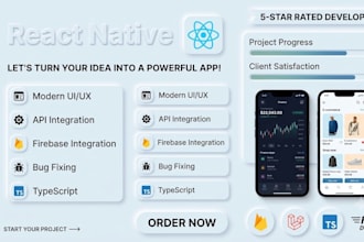 build a react native mobile app with firebase auth