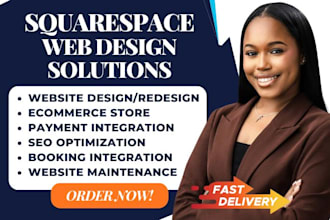 do squarespace website design squarespace website redesign square website seo