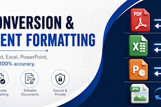 convert PDF to word, word to PDF and format documents