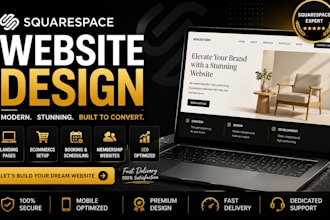 design squarespace website, redesign squarespace website, customize squarespace