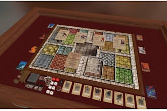 design board game card game tabletop game with mechanics and rulebook