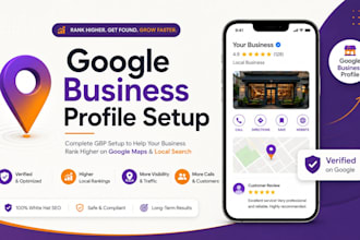 help you set up and professionally optimize your google business profile