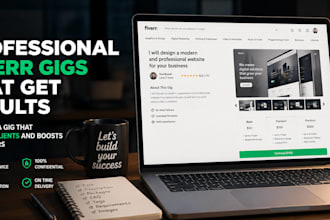 create a complete fiverr gig for your service