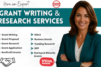 write winning nonprofit grant proposal grant research funding fast grant writer