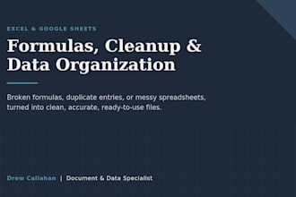 format, clean, and edit your documents and spreadsheets