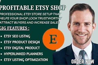 do etsy store setup etsy digital product etsy seo listing hyperlinked planner