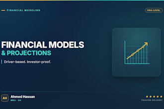 build an investor ready financial model with 3 statements and dcf
