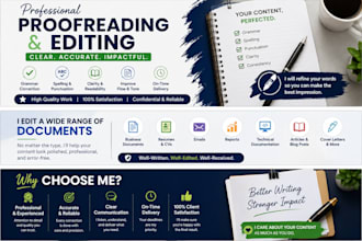 proofread, edit and rewrite your documents