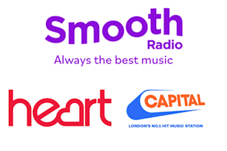 do music airplay and broadcast on smooth, heart, and capital UK radio