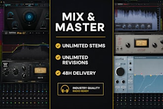 mixer et masteriser votre morceau en 24h