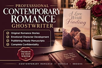 be professional your contemporary romance ghostwriter