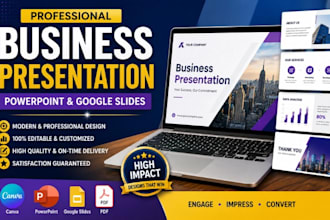 design editable business powerpoint presentation google slides, marketing slides