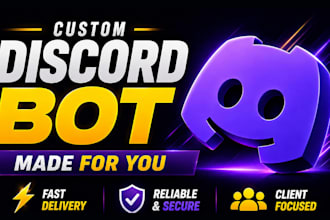 develop a professional custom discord bot