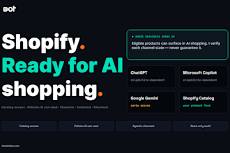 audit your shopify store for ai shopping readiness
