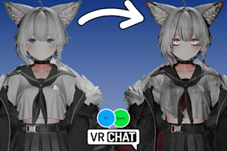 texture your vrchat avatar, outfit or asset