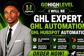 be ghl expert, ghl automation, ghl hubspot automation