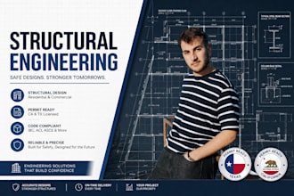 design structural drafting and blueprint layouts for texas and california review