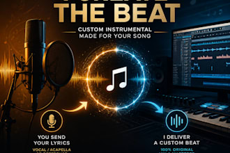 from your lyrics create a production