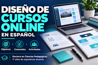 design your spanish online course curriculum and learning activities
