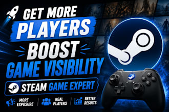 help your steam game get more visibility