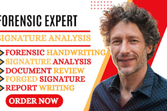 do forensic signature analysis handwriting comparison and verification