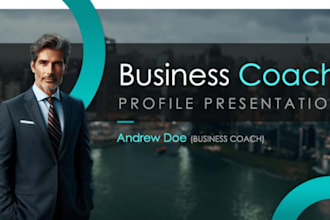 business coach pitch deck executive coaching client acquisition presentation