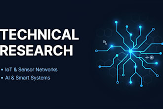 do technical research on iot, sensor networks, and ai monitoring