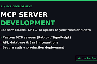 build a custom mcp server for your ai agent or llm app