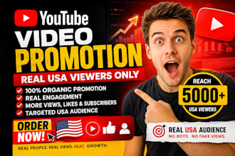 do usa youtube video promotion for organic channel growth